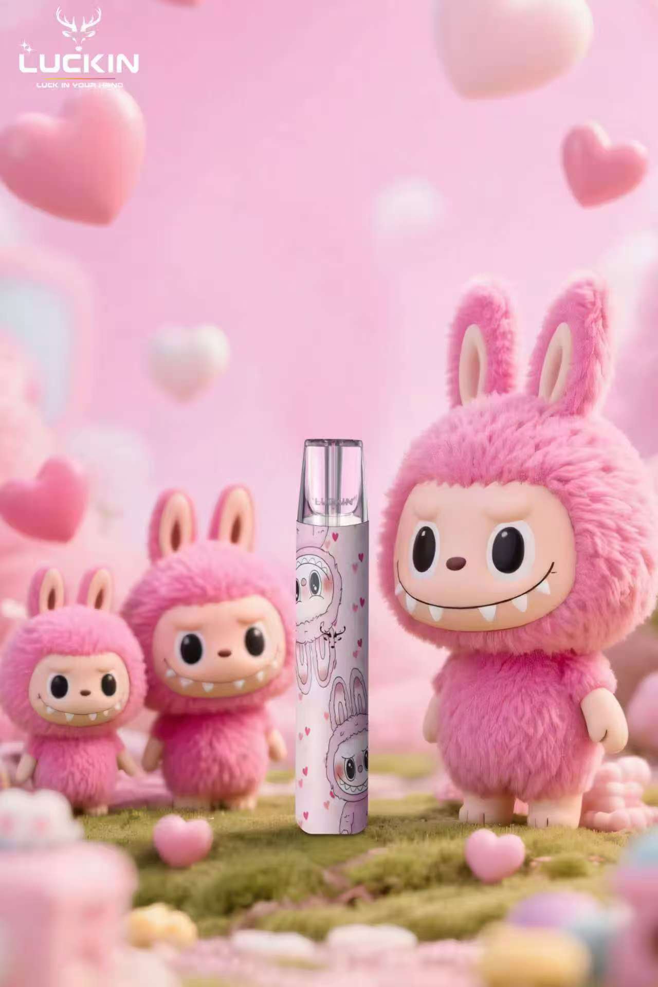 Luckin 幸運主機｜Labubu 聯名款｜幸運煙桿｜全新上市｜台灣現貨