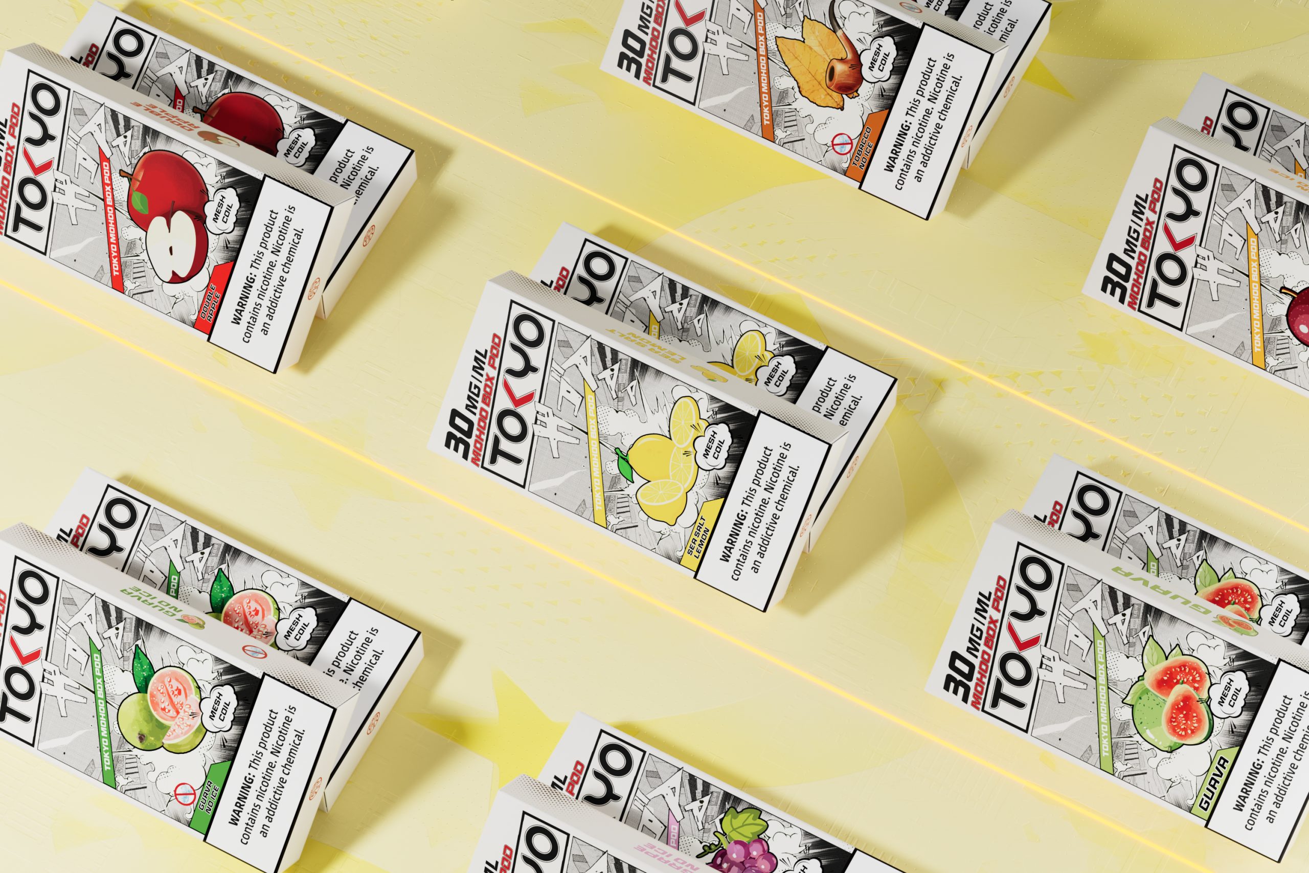 TOKYO MOHOO BOX 東京魔盒煙彈｜大容量換彈式主機・買三盒加150送主機・台灣電子菸批發